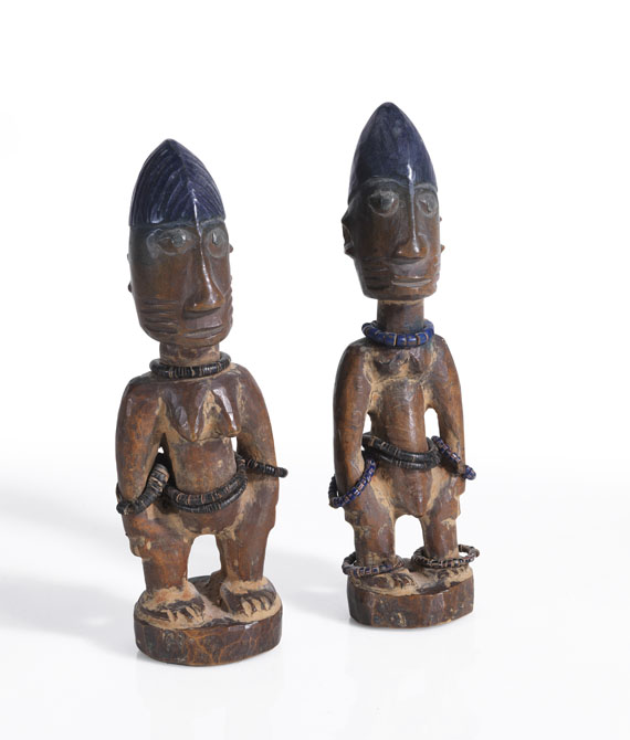   - Zwillingsfigurenpaar (ere ibeji). Yoruba, Nigeria - Altre immagini