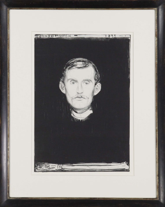 Edvard Munch - Selbstporträt - Cornice