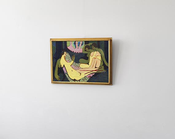 Ernst Ludwig Kirchner - Akte im Wald, kleine Fassung