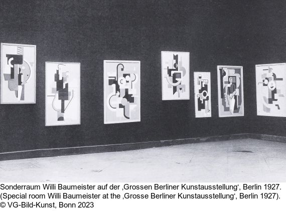 Willi Baumeister - Maschine grau mit Pfeil II - Altre immagini