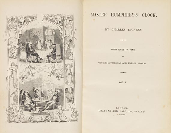 Charles Dickens - Master Humphrey's Clock. 3 Bände - Altre immagini
