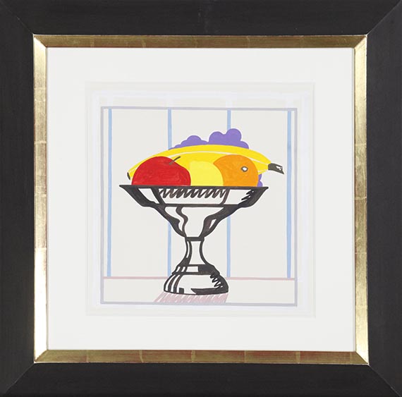 Tom Wesselmann - Study for Metal Compote and Fruit - Cornice