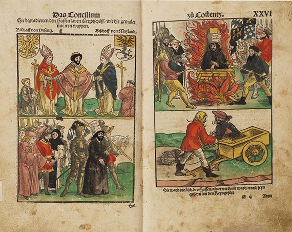 Urich von Richenthal - Das Concilium so zu Constantz. 1536. - Angeb.: S. Franck, Germaniae chronicon. 1538 - Altre immagini