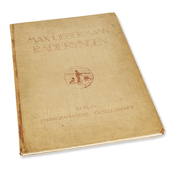 Max Liebermann - Mappe mit 13 Radierungen - Altre immagini