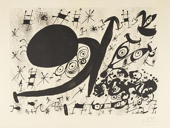 Joan Miró - Homenatge. - 2 Lithographien - Altre immagini