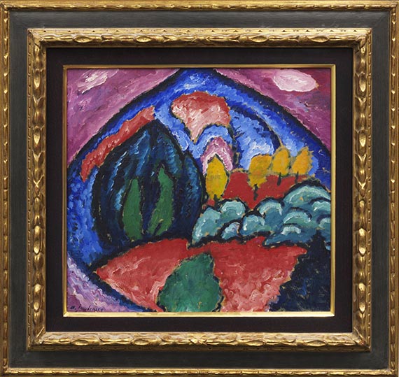 Alexej von Jawlensky - Berge in Oberstdorf - Cornice