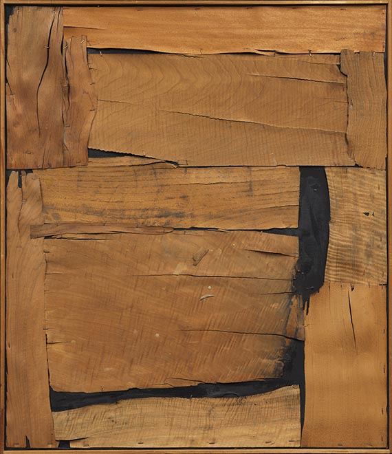 Alberto Burri - Legno P 1 - Cornice