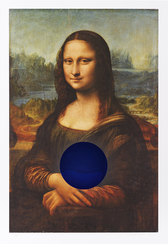 Koons - Gazing Ball (da Vinci Mona Lisa)