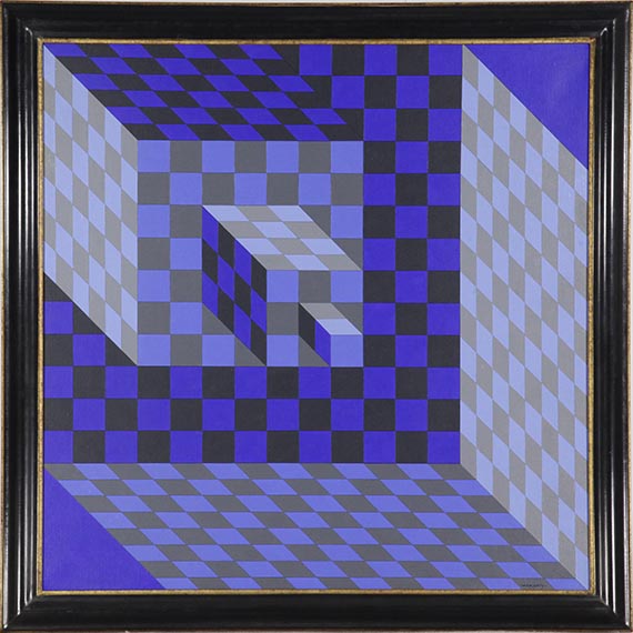 Victor Vasarely - Felhoe - Cornice