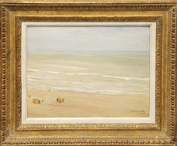 Max Liebermann - Strand und Meer in Zandvoort – Brandungswellen - Cornice