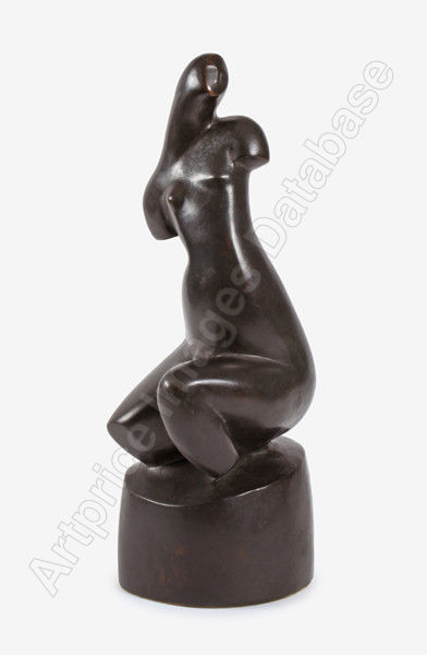 Black seated torso...