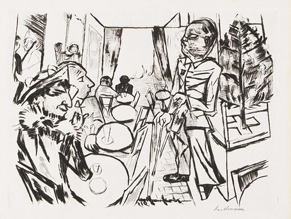 Max Beckmann - Weihnachten 1919