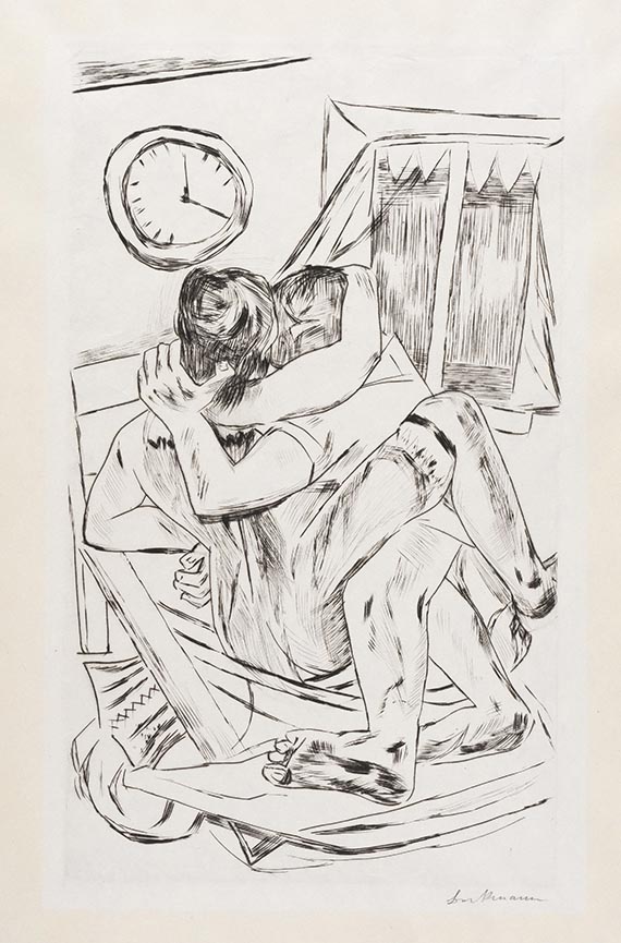 Max Beckmann - Umarmung