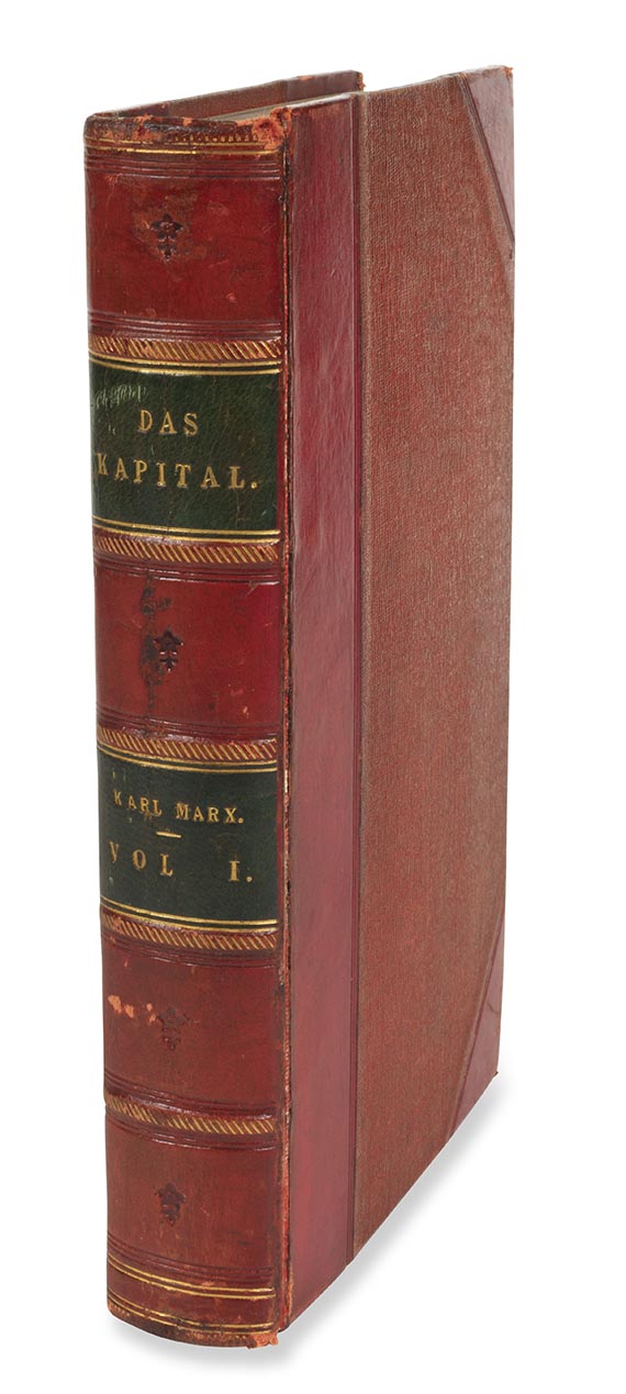 Karl Marx - Das Kapital. Widmungsexemplar für W. Strohn - Altre immagini