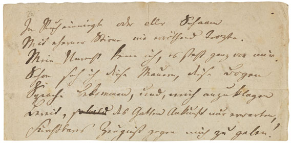 Friedrich Schiller - Eigh. Manuskriptfragment aus Phaedra - Altre immagini
