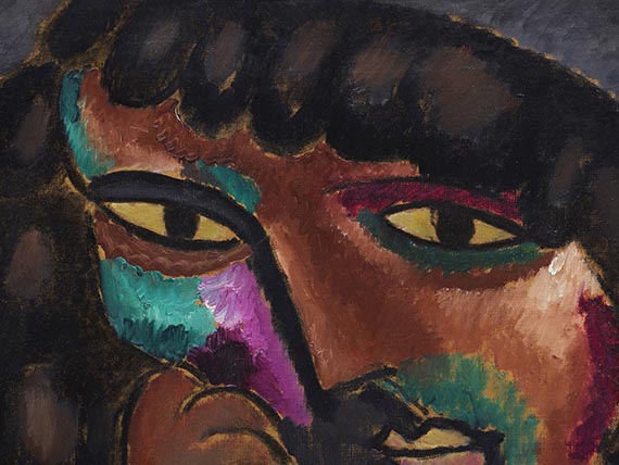 Alexej von Jawlensky - Kopf in Bronzefarben – Bildnis Sacharoff - Altre immagini