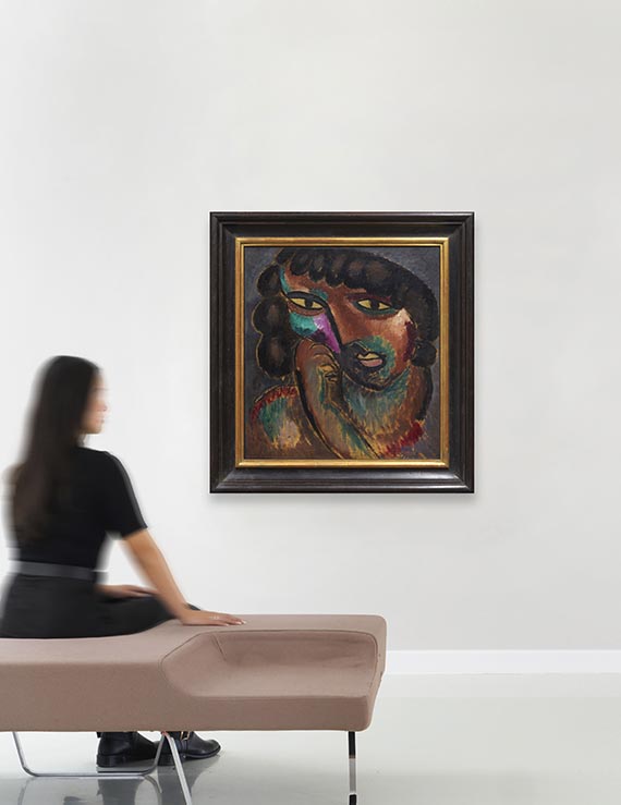 Alexej von Jawlensky - Kopf in Bronzefarben – Bildnis Sacharoff - Altre immagini