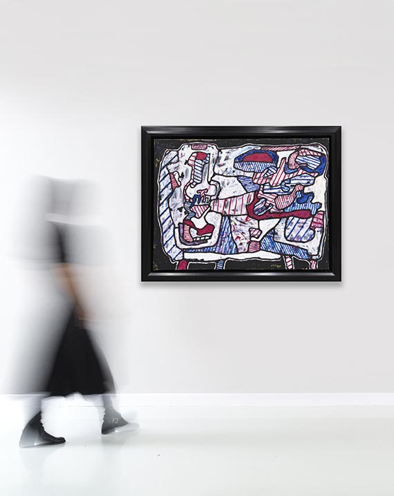 Jean Dubuffet - Lampe et Balance I - Altre immagini