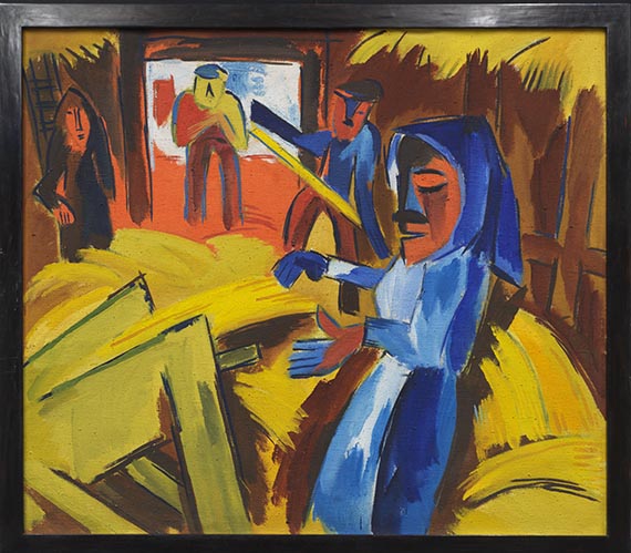 Karl Schmidt-Rottluff - Scheune (Jershöft) - Cornice