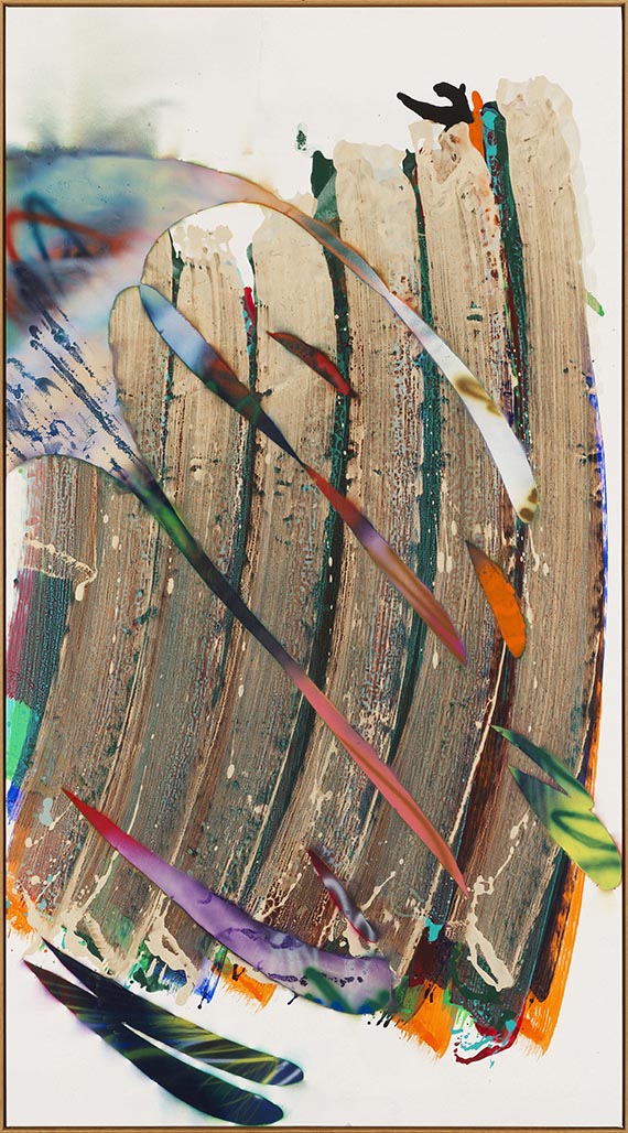 Katharina Grosse - Ohne Titel - Cornice