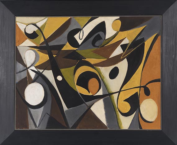 Ernst Wilhelm Nay - Figurale - Eta - Cornice