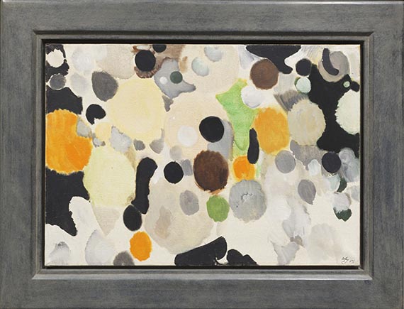 Ernst Wilhelm Nay - Kleine Silbermelodie - Cornice