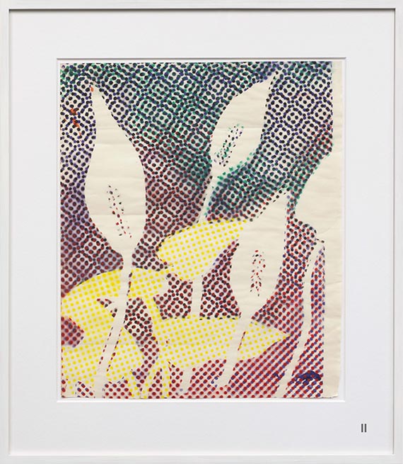 Sigmar Polke - Kallablüten (3-teilig) - Cornice