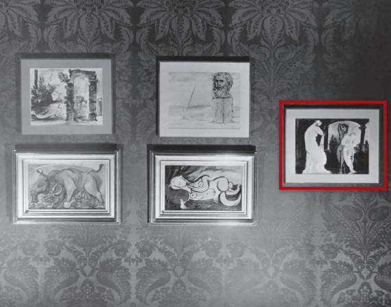 Illustration  for: Exhibition view at the Paul Rosenberg Gallery in March 1936, The Paul Rosenberg <br />Archives, MoMA New York. Succession Picasso / VG Bild-Kunst, Bonn 2025