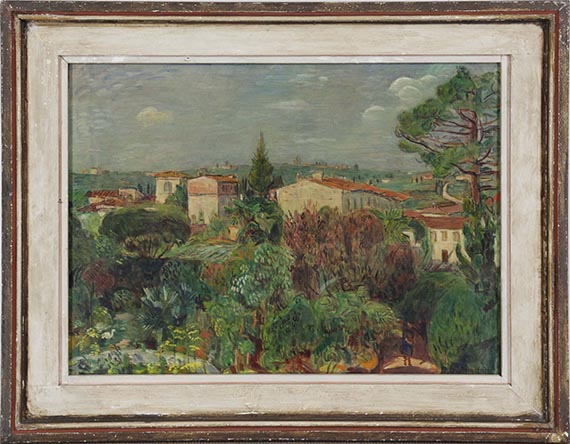 Hans Purrmann - Landschaft bei Galluzzo - Cornice