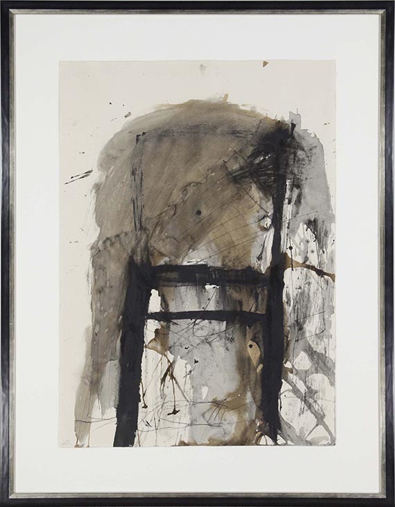 Antoni Tàpies - Chair on Paper - Cornice