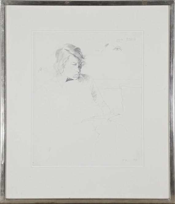 David Hockney - Peter Reading - Cornice