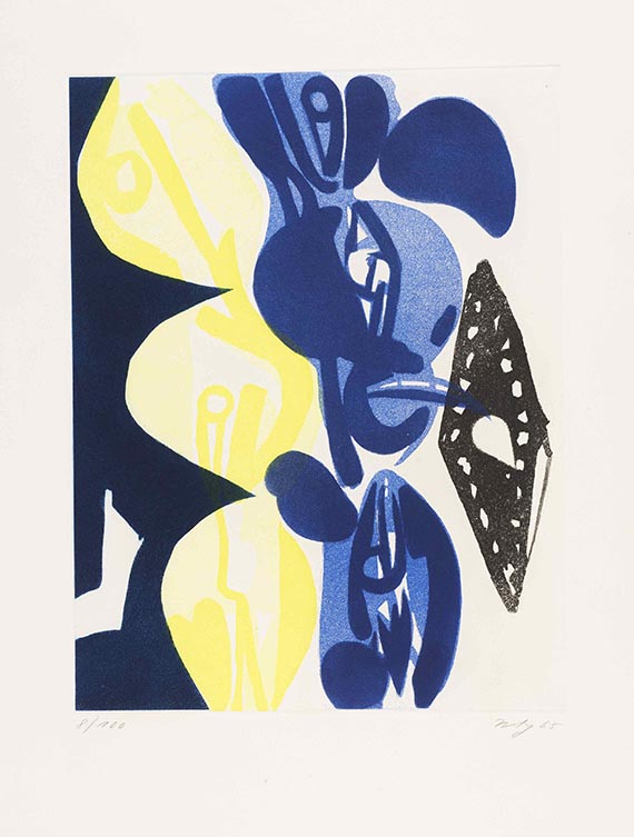 Ernst Wilhelm Nay - Sechs Aquatinten. Über den Menschen - Altre immagini