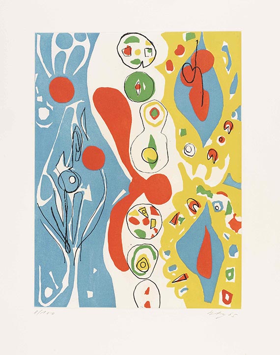 Ernst Wilhelm Nay - Sechs Aquatinten. Über den Menschen - Altre immagini