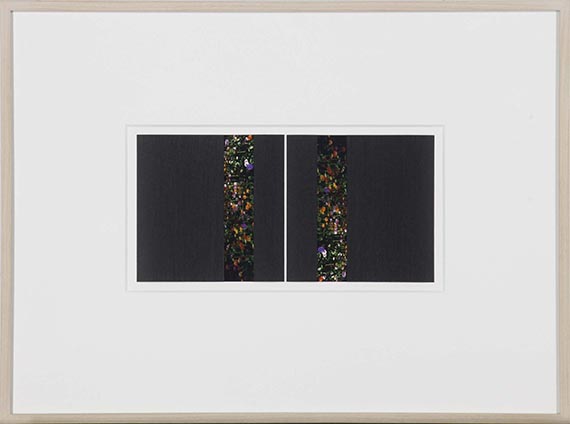 Frank Gerritz - Zinnien Dyptich - Cornice