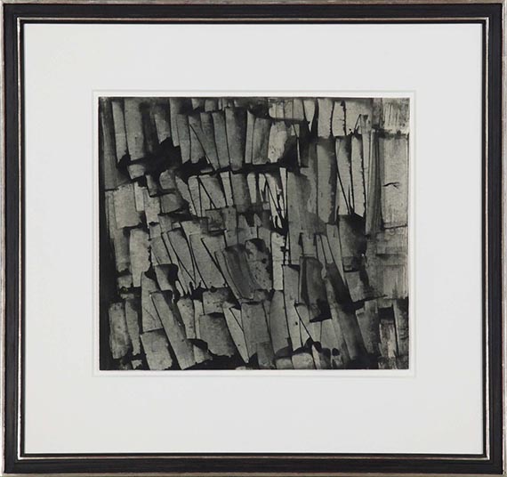 Raimund Girke - In verhaltenem Grau - Cornice