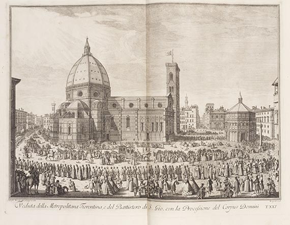 Giuseppe Zocchi - Vedute delle ville Toscana - Scelta die XXIV vedute della Firenze - Altre immagini