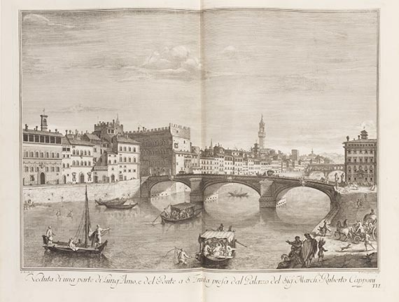 Giuseppe Zocchi - Vedute delle ville Toscana - Scelta die XXIV vedute della Firenze - Altre immagini
