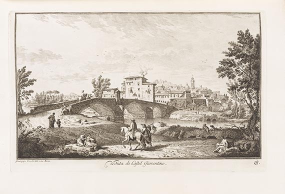 Giuseppe Zocchi - Vedute delle ville Toscana - Scelta die XXIV vedute della Firenze - Altre immagini