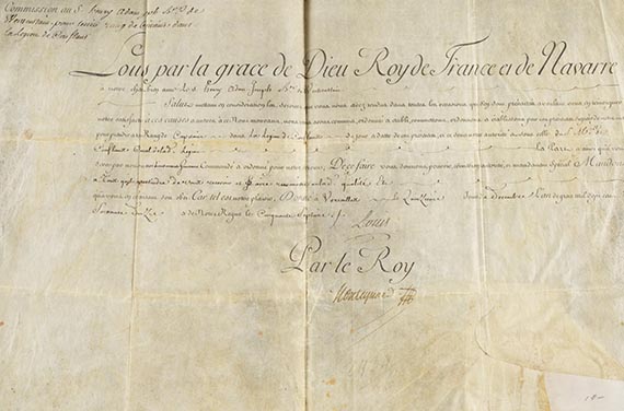  Ludwig XV. - Urkunde, 1 S.