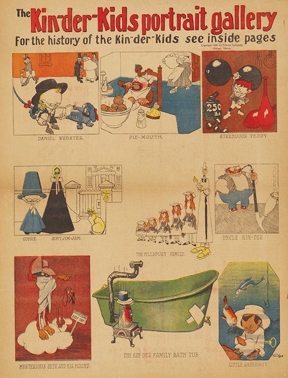 Lyonel Feininger - Sammlung von 33 Comicstrips aus der Chicago Tribune - Altre immagini