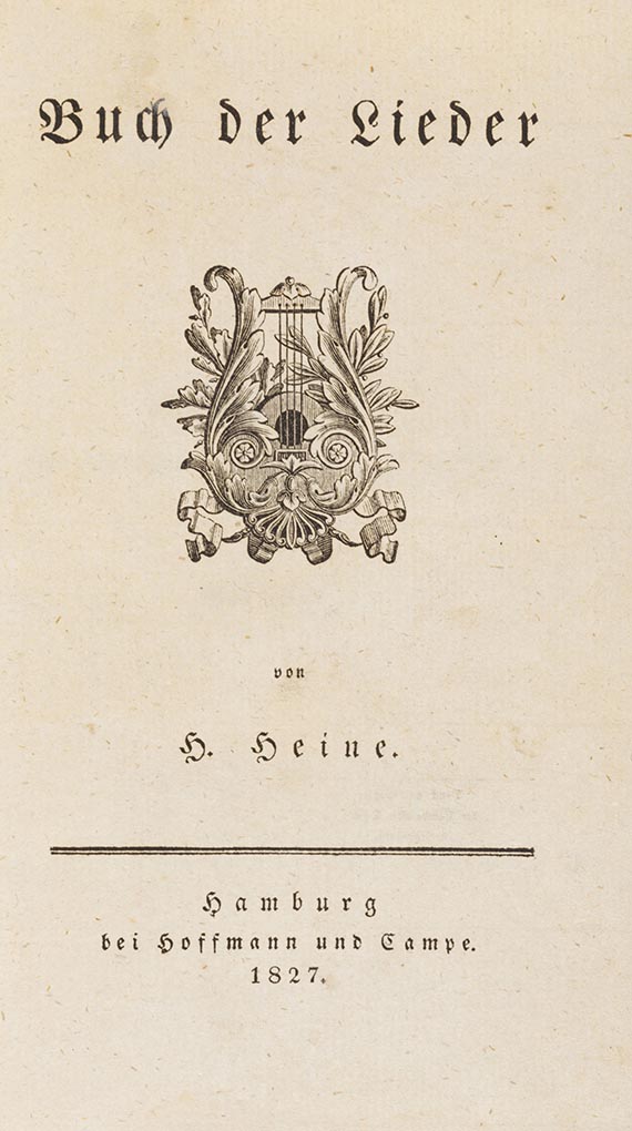 Heinrich Heine - Buch der Lieder