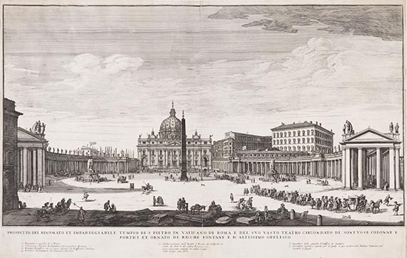 Gomar Wouters - Prospetto del Rinomato ... Tempio di S. Pietro in Vaticano di Roma