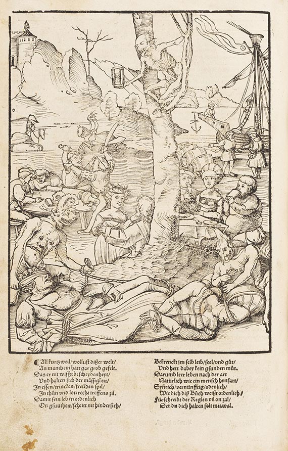  Ibn Butlan - Schachtafelen der Gesuntheyt. Vorgeb.: 2 Werke von Thurneisser - Altre immagini