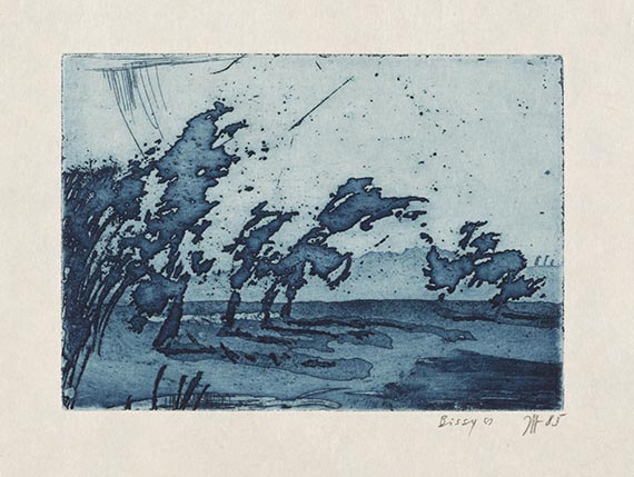 Horst Janssen - Eider-Land