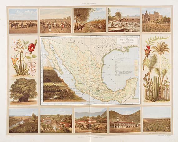 Antonio García Cubas - Atlas Mexiko