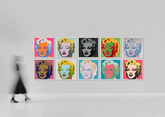 Andy Warhol - Marilyn Monroe (10 Blatt) - Altre immagini
