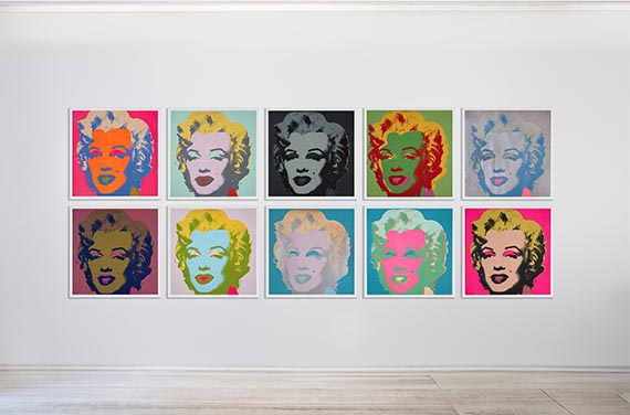Andy Warhol - Marilyn Monroe (10 Blatt) - Altre immagini