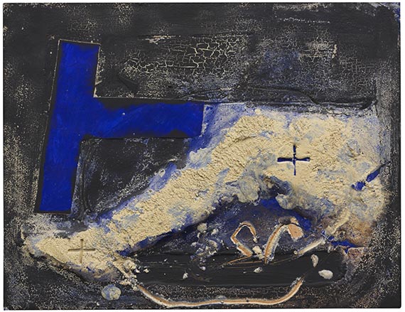 Antoni Tàpies - Cama i blau