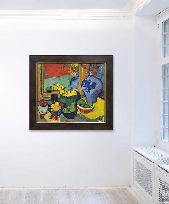 Hermann Max Pechstein - Inder und Frauenakt / Früchte (Rückseite) - Altre immagini