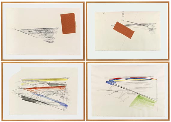 Blinky Palermo - Happier than the Morning Sun (for S. Wonder) - 4-teilig - Cornice